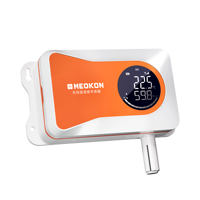 Sensor Inalámbrico de Temperatura y Humedad Interior con Batería para Edificios Inteligentes, Modelo MD-S277HT ODM