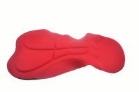 Coussinets de cyclisme pour hommes SPORTEX Team, haute densité, qualité professionnelle, respirants, en Spandex/Polyester, 36cmx20.5cm, 120gsm