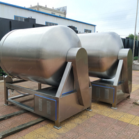Machine à mariner le poulet pour la volaille, à vide, en acier inoxydable 304, avec décharge automatique pour usine alimentaire