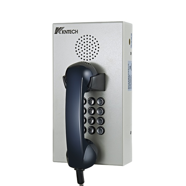 KNTECH Vandal-Resistant Prison Inmate Telephone IP65 Wall-Mounted Jail Phone