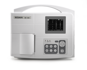 เครื่องตรวจคลื่นไฟฟ้าหัวใจสัตว์ Edan รุ่นขายดีที่สุด SE-300 และ SE-100 แบบพกพา 3 ช่องสัญญาณ สำหรับห้องผ่าตัด - Product Image 1