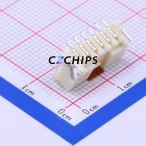 BM06B-PASS-TFT(LF)(SN) Wire-to-Board Pin Header SMD,P=2mm Connector 1x6P 2mm Vertical Mount PA - Product Image 2
