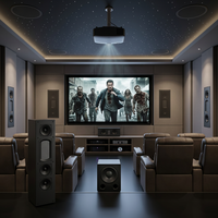 Fabricant professionnel de systèmes home cinéma développe, conçoit et produit des solutions acoustiques pour les systèmes de haut-parleurs métalliques