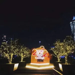 Großhandel licht 200m-Wasserdichte IP65 Gummi Weihnachts dekor LED String Outdoor Urlaub Beleuchtung Outdoor anschließ bar 200m