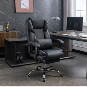 Executive <b>Chair</b> Computer <b>Chair</b> Reclining Gaming Sofa <b>Study</b> Office <b>Chair</b> 90 135 170 Degree Tilting Rotation High Quality Leather - Product Image 2