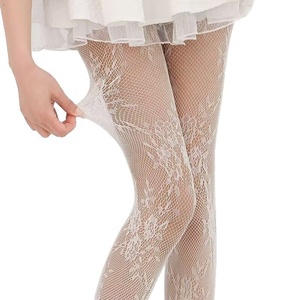 <span class=keywords><strong>Bas</strong></span> vintage en dentelle florale ajourée, jacquard, style Y2K, <span class=keywords><strong>bas</strong></span> résille noirs, sexy, anti-accrocs, <span class=keywords><strong>bas</strong></span> en soie pour femmes - Product Image 5