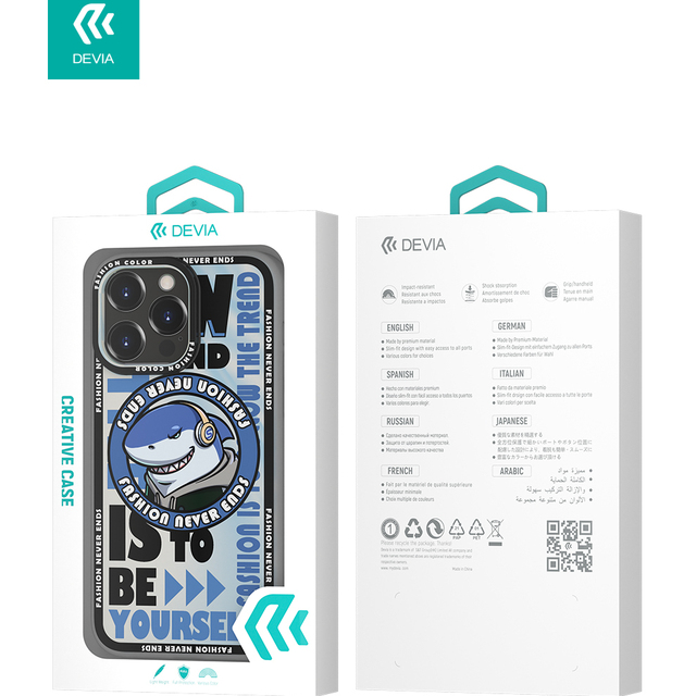 Devia 2022 Coldplay Series Luxury Custom Anime Cute TPU Mobile Phone Case for iPhone 14 Waterproof & Shockproof Protection