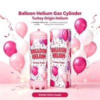 Bouteille de gaz portable de 2,2 L d'origine turque, cylindre de gaz pour fête, ballon de gaz avec livraison rapide en Europe