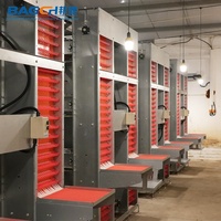 Offre Spéciale : Système d'élevage en batterie de cages à poules pondeuses Bangchi de type H en acier galvanisé à chaud, longue durée de vie, pour la production d'œufs