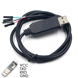 Cable USB a TTL para LINUX FTDI, cable usb a TTL de fábrica, compatible con Win10, 8, 7, FT232RL, PL2303, oem, arnés de cables, Cargador USB