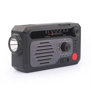 Radio Solar Multifunción de Emergencia con Bluetooth, FM/AM, Manivela para Generación de Energía, Linterna, Pronóstico del Tiempo, SOS, Banco de Energía para Exteriores - Product Image 6