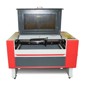 Mesin pemotong Laser CO2 60W, 80W 100W 130W 150 9060 1080 1390 untuk sistem pengukir Laser