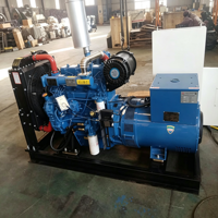 Groupe électrogène diesel de type ouvert 50 kW triphasé pour l'alimentation des sites miniers, de construction et résidentiels