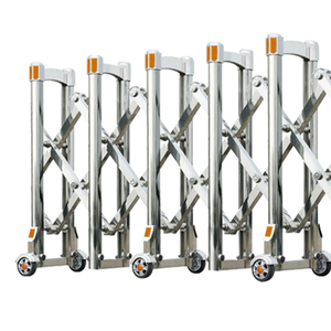 Cancello Scorrevole di Sicurezza in Acciaio Inox per Esterni, Controllo Manuale, Ecologico, per Uso Scolastico - Product Image 1