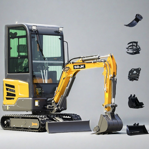 Spedizione Gratuita Cina SDJK Mini <span class=keywords><strong>Escavatore</strong></span> Idraulico Cingolato da 1 Ton a 2 Ton con Motore Kubota per Movimento Terra - In Offerta - Product Image 6