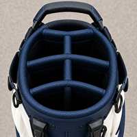 Sac de golf haut de gamme ASL, sac de transport de golf imperméable avec double bandoulière et plusieurs poches pour golfeur