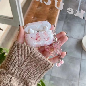 Funda para <span class=keywords><strong>AirPods</strong></span> 4 BP068 con Diseño de Mariposa Rosa, Carcasa de Alta Gama para <span class=keywords><strong>AirPods</strong></span> Pro 2 de <span class=keywords><strong>Tercera</strong></span> Generación, Patrón para Auriculares de 1ª/2ª Generación - Product Image 1