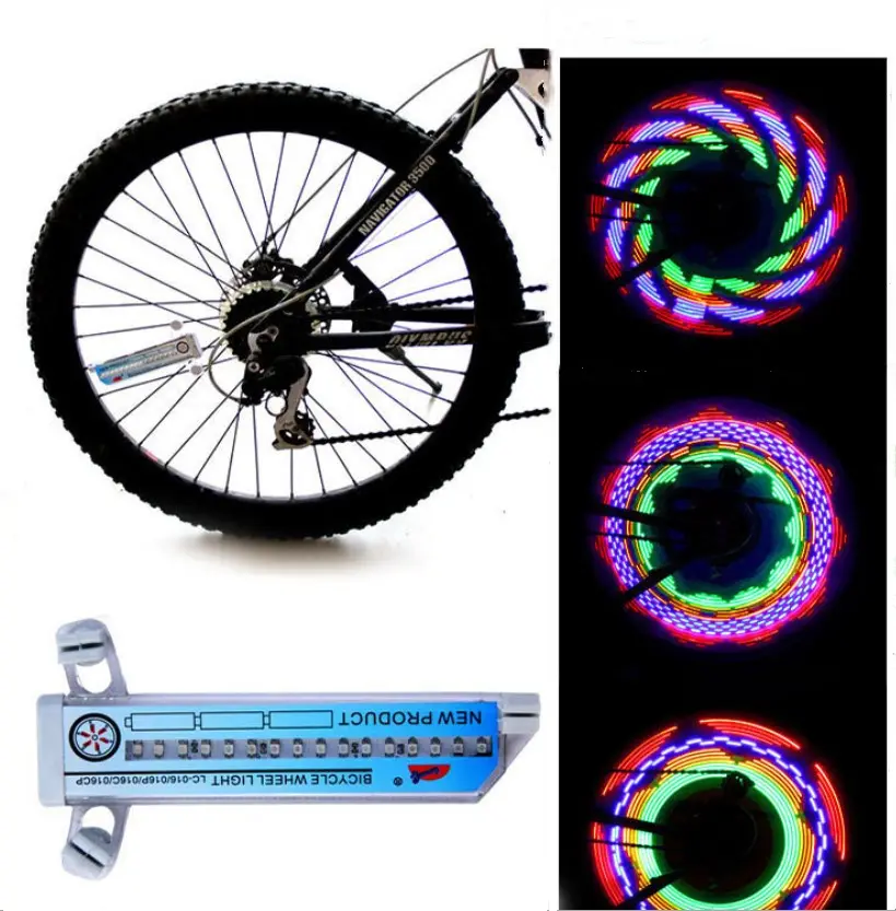 Bicycle LED light hot wheel