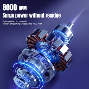 Resuxi WK-5811 Electric Shaver Full Body Water Washing Flutuante Double-blade 8000 RPM Reciprocating Shaver elétrico para homens - Product Image 4