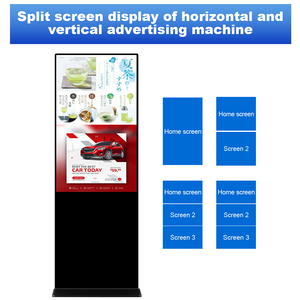 Écrans d'<span class=keywords><strong>affichage</strong></span> numérique Android <span class=keywords><strong>sur</strong></span> <span class=keywords><strong>pied</strong></span> pour intérieur, 32, 43, 55, 65, 75 pouces, équipement publicitaire interactif - Product Image 4