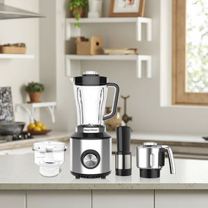 2024 Happy Partner électrique presse-agrumes mélangeur haute vitesse en acier inoxydable soupe fabricant magique robot culinaire meilleur broyage mélange - Product Image 1