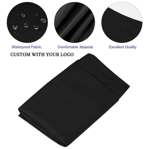 Logo personalizzato di alta qualità Beige scuro mantello popolare salone di colore barbiere impermeabile 160*140cm donne uomini uomini clienti - Product Image 4