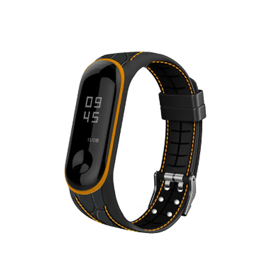 Bestseller Sport band für Mi Band M5 M4 M3 Ersatz Silikon band Smart Armband Uhr Miband 5