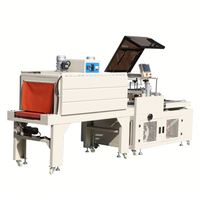 Petite machine de scellage automatique de film plastique, machine de scellage de film pour boîte cadeau de thé, machine d'emballage de film rétractable thermique pour cosmétiques