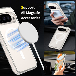 Funda Transparente <span class=keywords><strong>de</strong></span> TPU para <span class=keywords><strong>Google</strong></span> <span class=keywords><strong>Pixel</strong></span> 10 Pro XL 9/8 Pro, Cubierta Magnética con Características Antihuellas y Antigolpes, Fundas para Teléfono - Product Image 5