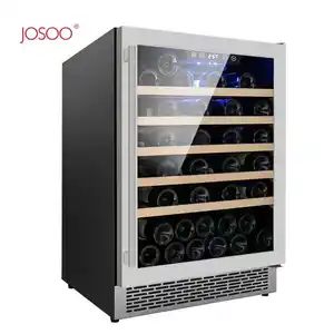 Cooler Factory 8 Bottle Private Reserve Wine Cellar Stainless Finish Rapid Beverage & Wine Chiller Silver
