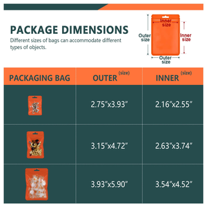 Sachet Doypack Personnalisé à Faible MOQ avec Impression de Logo, Résistant à l'Humidité, pour Aliments Congelés pour Animaux (Chiens, Oiseaux) et Friandises - Product Image 2
