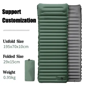 Outdoor Inflatable Thicken Camping Mattress Self Inflating Sleeping Pad
