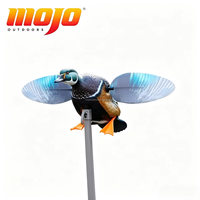 MOJO Outdoors ES Woody Wholesale Realistic Standing Post-Mount Woody Duck Hunting Decoy Nice Quality with Remote Control
