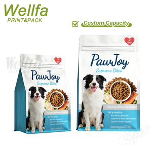 Sacchetto Personalizzato per Alimenti per Cani e Gatti 5kg 10kg Sacchetti in Plastica Richiudibili con Zip Sacchetto per Cibo per Cani in Alluminio con Fondo Piatto - Product Image 6