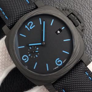 <span class=keywords><strong>Reloj</strong></span> de Pulsera para Hombre, Modelo Clásico 01661, con Costuras Azules, Movimiento Mecánico Simple, Luz Nocturna, para Parejas - Product Image 2