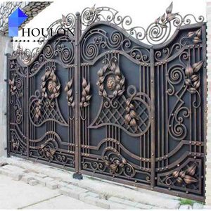 Precio razonable Puertas <span class=keywords><strong>de</strong></span> <span class=keywords><strong>entrada</strong></span> <span class=keywords><strong>exterior</strong></span> <span class=keywords><strong>de</strong></span> hierro forjado Puertas delanteras <span class=keywords><strong>de</strong></span> <span class=keywords><strong>entrada</strong></span> <span class=keywords><strong>de</strong></span> metal <span class=keywords><strong>de</strong></span> alta calidad - Product Image 5