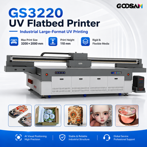 Impresora UV de rollo de 3.2m I3200 para pancartas, vinilos, lonas, publicidad exterior, máquina de impresión digital de gran formato - Product Image 1