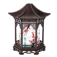 Nouveau Type de lampe décorative humidificateur d'air cadeau de Style chinois avec humidificateur d'alimentation USB avec veilleuse LED YS
