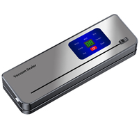 Scelleuse sous vide portable sans fil rechargeable entièrement automatique, largeur de scellage de 30 cm, scelleuse d'emballage avec tube de vide externe