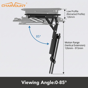 Soporte de Techo Motorizado para TV con Control Remoto, Plegable Automático, para Hogar y Oficina - Product Image 3