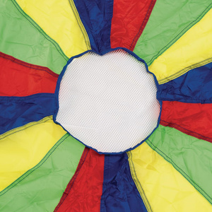 Personnalisation <span class=keywords><strong>Parachute</strong></span> d'extérieur <span class=keywords><strong>Parachute</strong></span> de jeu arc-en-ciel pour enfants avec 16 poignées - Product Image 5
