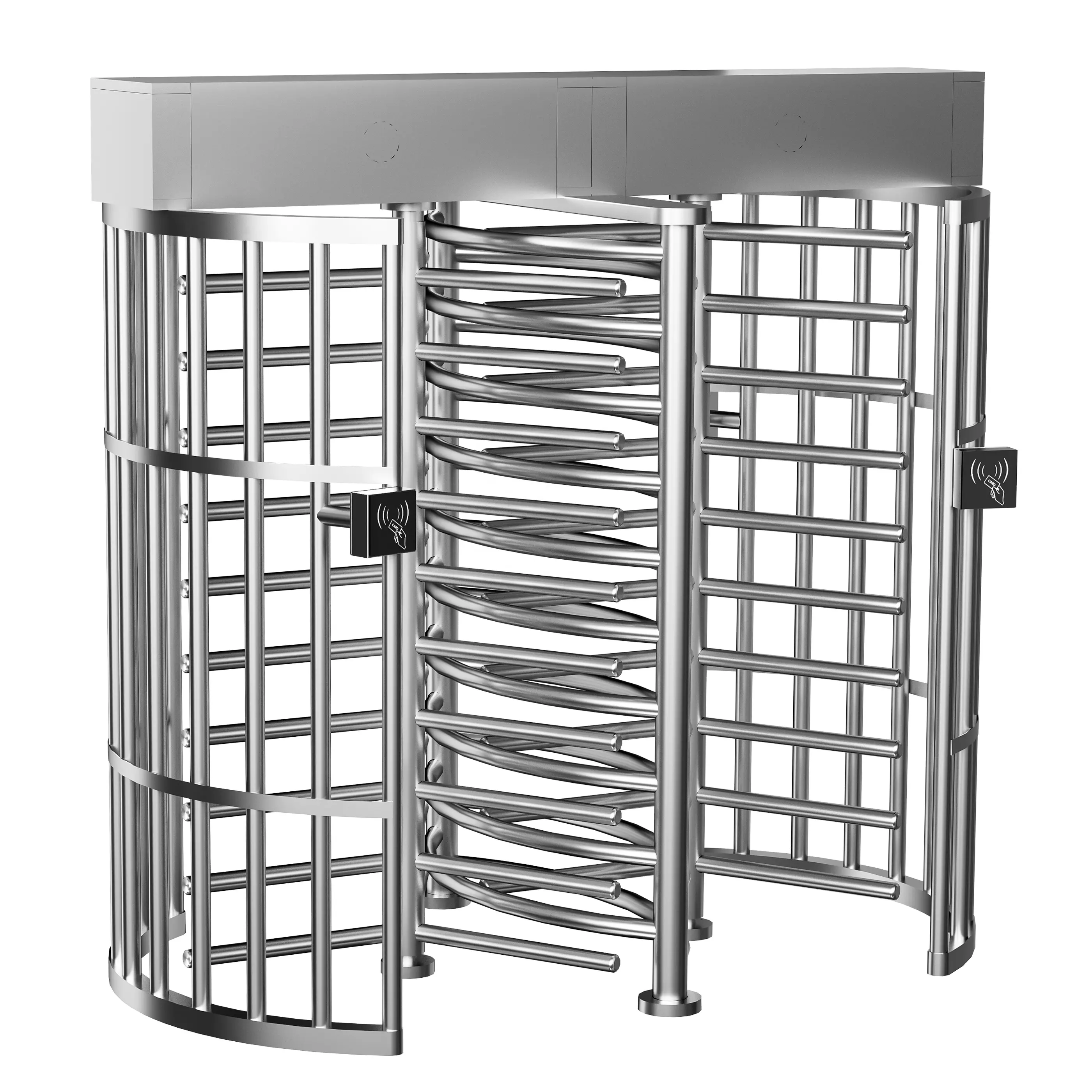 Multi-function Turnstile Full-height Gate Double-door Humanoid Passage Dedicated To Office Buildings