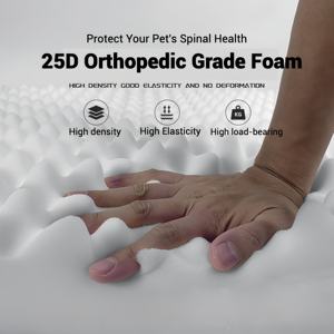 <span class=keywords><strong>2026</strong></span> Nieuwe Hoge Kwaliteit Gemakkelijk Schoon Te Maken Hondenkattenhuis Anti-Angst Orthopedisch Huisdierbed Met TPU-Binnenhoes - Product Image 4