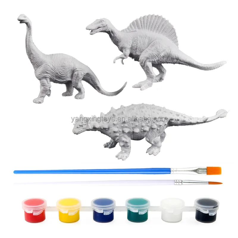 หัตถกรรมอนุบาล DIY Doodle ไดโนเสาร์มังกรการศึกษาเด็กแบบโต้ตอบกราฟฟิตีระบายสี Doodle สัตว์ของเล่น