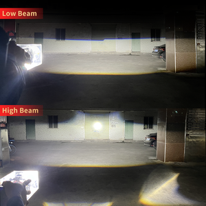 Venta caliente H/L Beam Dual Laser P91 Bi-Led Proyector 12V Auto Faros con 150W de potencia Proyector de lente de nueva condición - Product Image 6