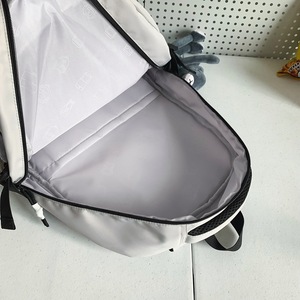 Student <b>Backpack</b> 18 In Large Capacity <b>School</b> Education For Junior Senior High <b>School</b> Boys Letter Pattern Interior Zipper Pocket - Product Image 3
