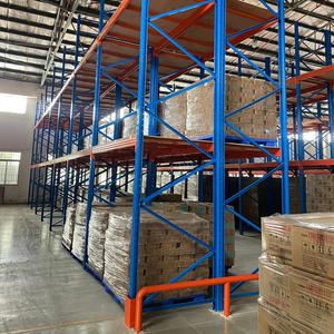 Étagères de stockage 400/500/600mm de profondeur 2m de hauteur étagères de stockage d'entrepôt grand chargement étagères de rayonnage sélectif de palettes en acier métallique - Product Image 6