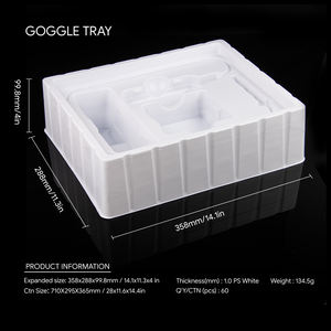 ถาดพลาสติกใสดีไซน์ดีไซน์แบบกำหนดเองวัสดุรีไซเคิลถาดแว่นตาขนาดพิเศษ - Product Image 5