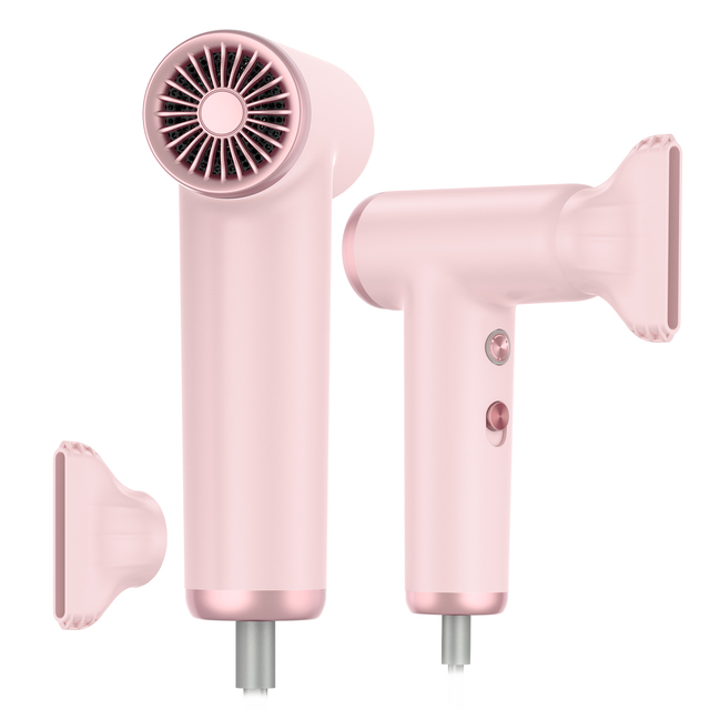 New Super Mini Portable High Speed Hair Dryer Blow Brush Ionic Powerful Leafless Travel Hair Dryer Travel Home Use
