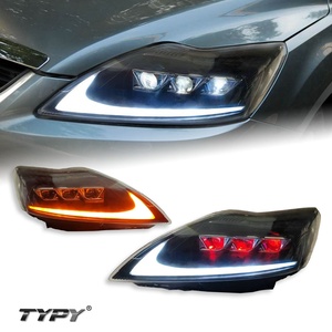 Nouvel ensemble de phares LED 12V 8000K avec feux de jour et clignotants séquentiels pour Ford Focus Classique 2009-2014 - Product Image 5